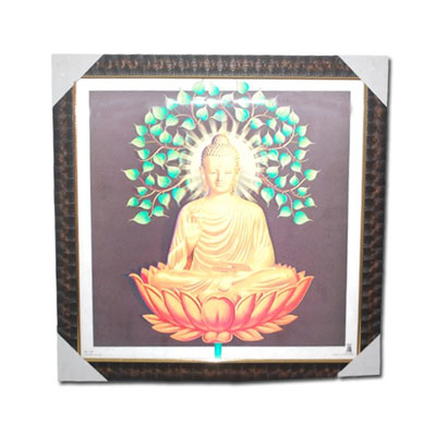 "5D Gautama Buddha Photo Frame -code 1212-001 - Click here to View more details about this Product